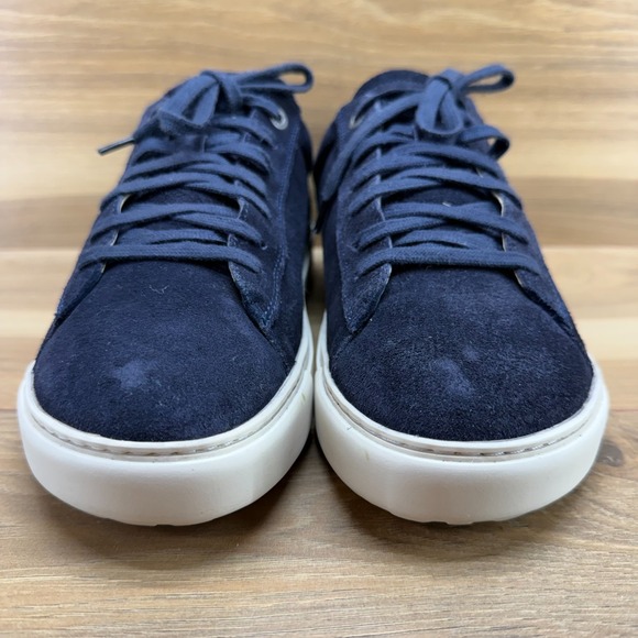 Birkenstock Bend Low Womens 10 N EU 41 Navy Blue Suede Comfort Sneakers - Picture 4 of 10